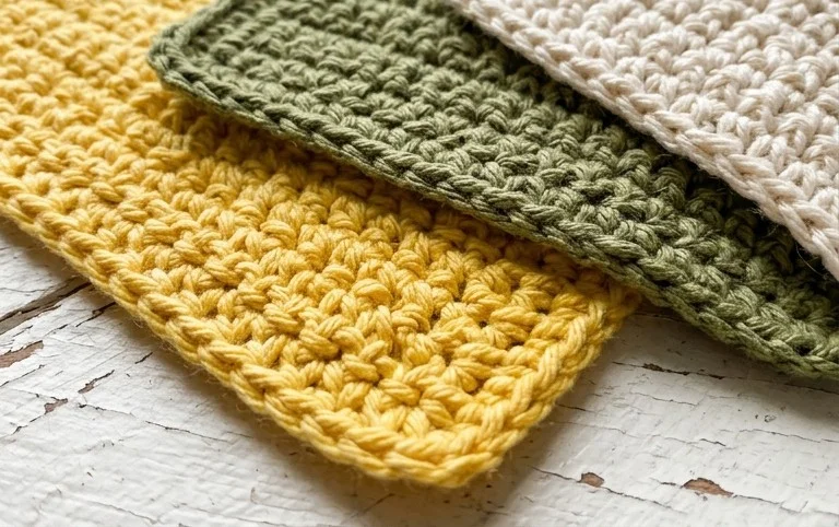 Free Crochet Dishcloth Pattern