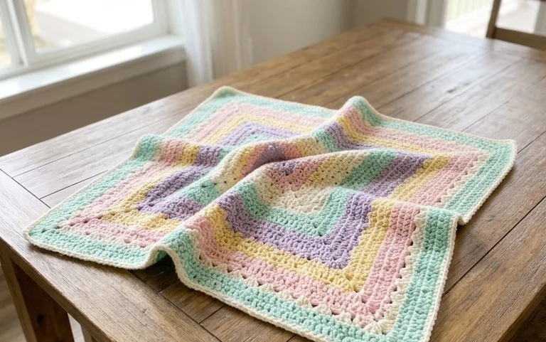 Easy Crochet Baby Blanket: 10 Free Patterns for Beginners