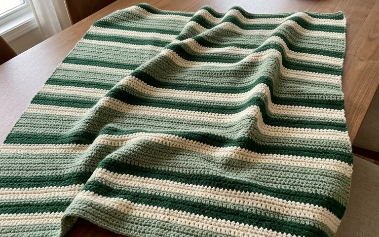 How to Crochet a Simple Granny Square Blanket: Free Pattern