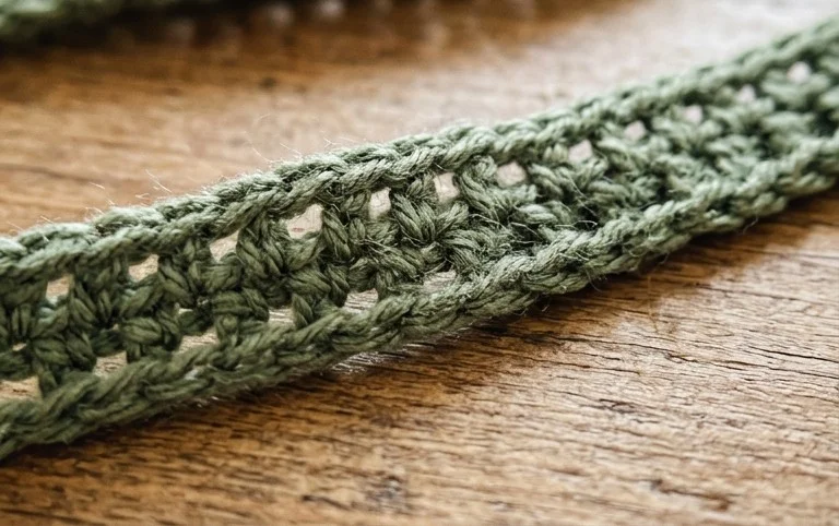 Crochet Lace Cord Tutorial