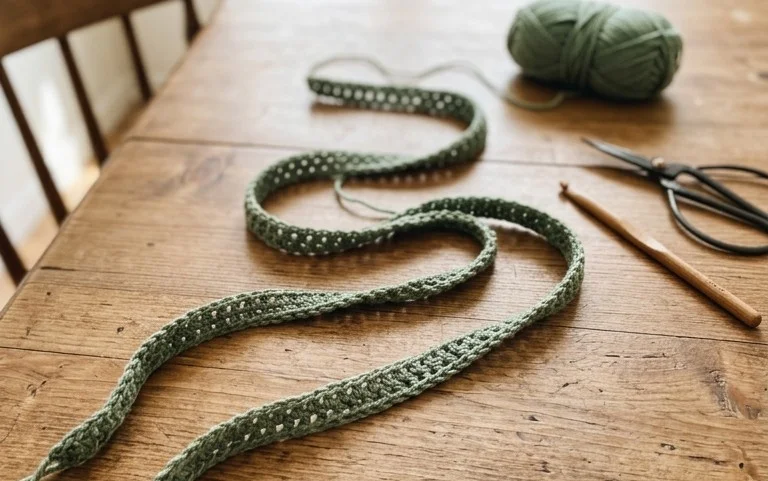 How to Crochet a Decorative Lace Cord: Step-by-Step Guide