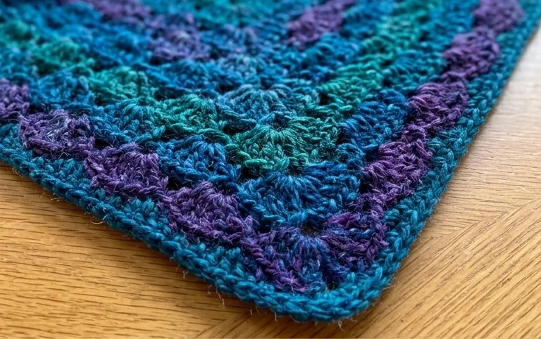 Seaside Crochet Shawl/Scarf - How to Crochet - Ahsel Anne