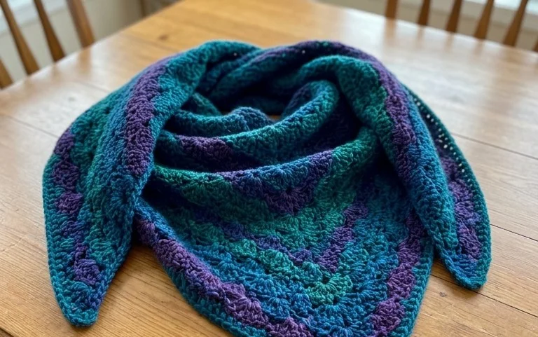 Seaside Crochet Shawl Pattern: Easy Step-by-Step Guide