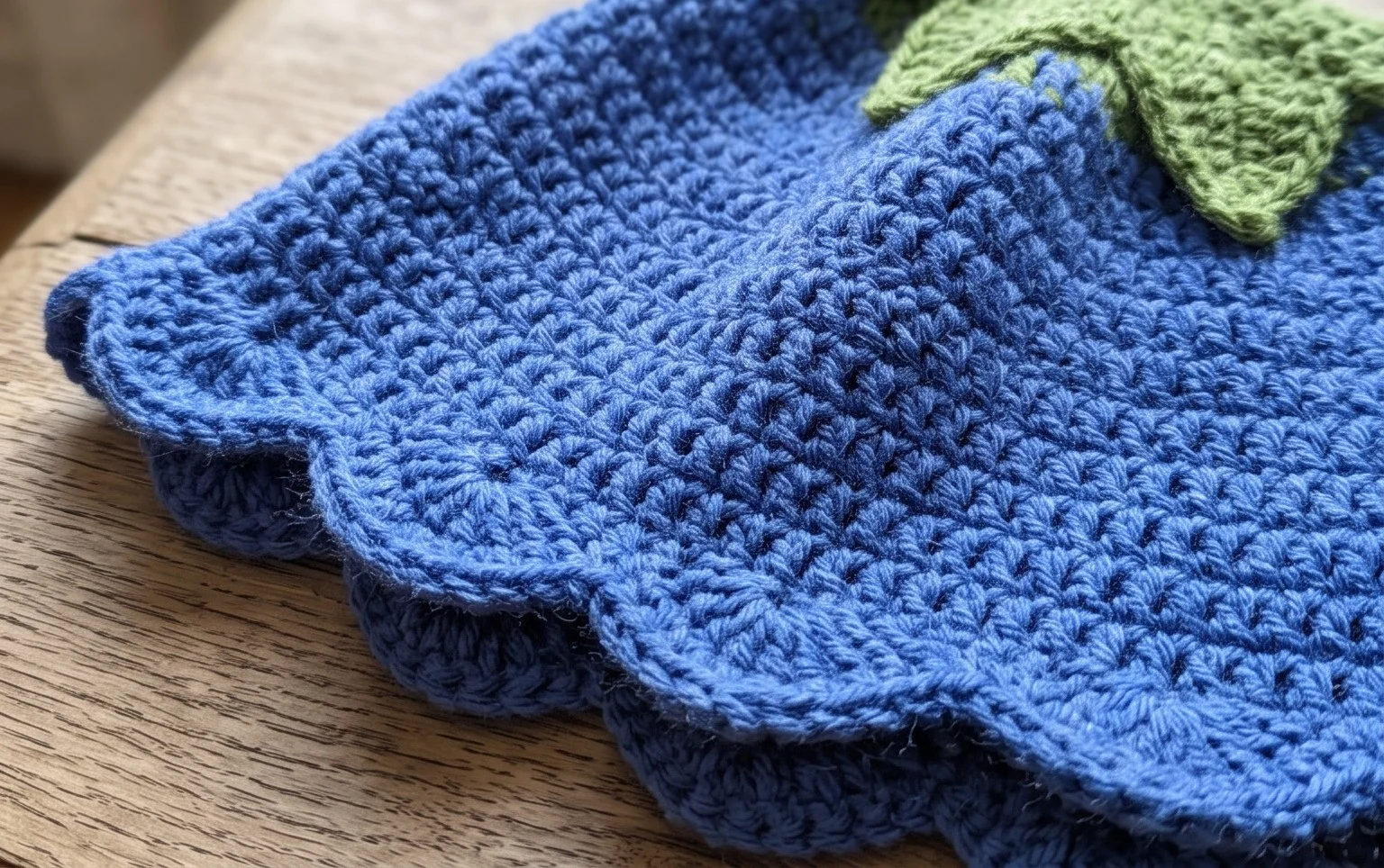 Crochet Girls BlueBell Flower Sun Hat Free Pattern with Video Tutorial