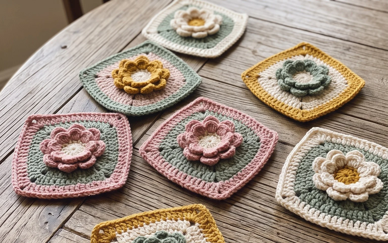 4 Free Water Lily Square Crochet Patterns: Easy Guide
