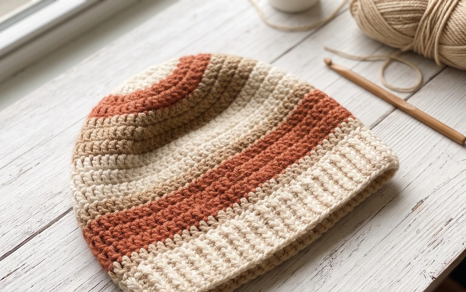 Easy Slouch Hat Free Crochet Pattern for Women and Teens