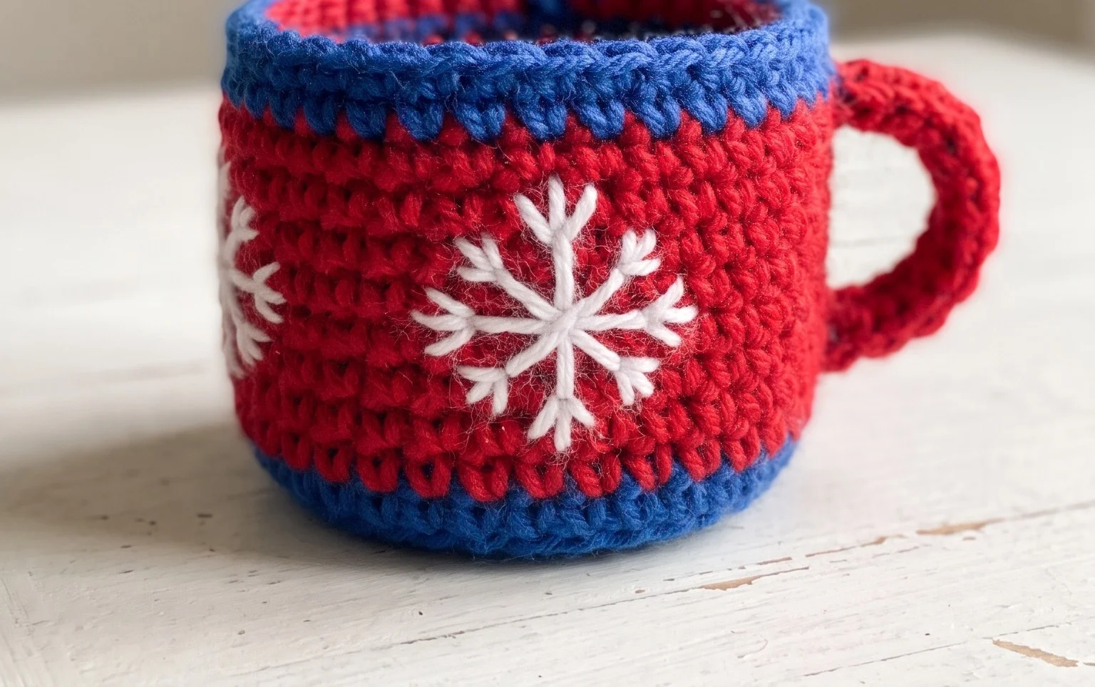 How to Crochet a Cute Mini Mug Basket- Free Crochet Pattern -